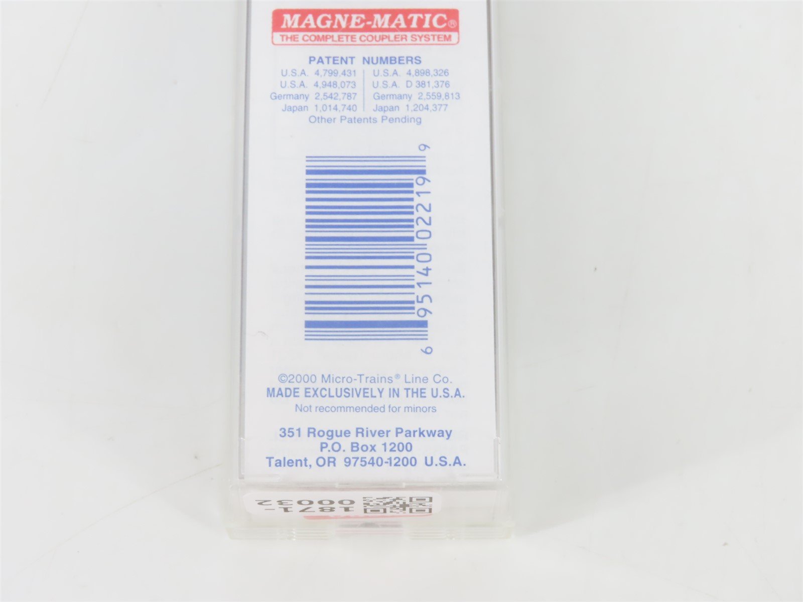 N Scale Micro-Trains MTL 120220 PCMT Pepsi-Cola 40' Single Door Box Car #12024
