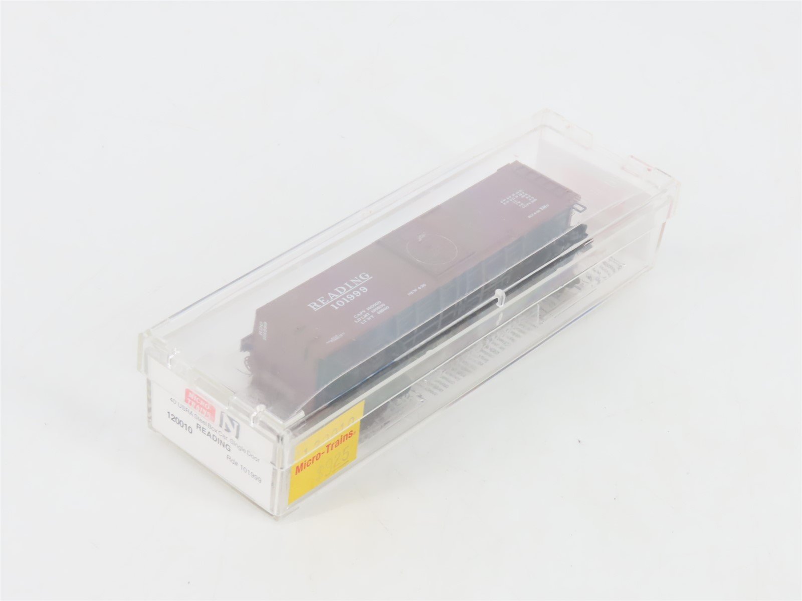 N Scale Micro-Trains MTL 120010 RDG Reading 40' Single Door Box Car #101999