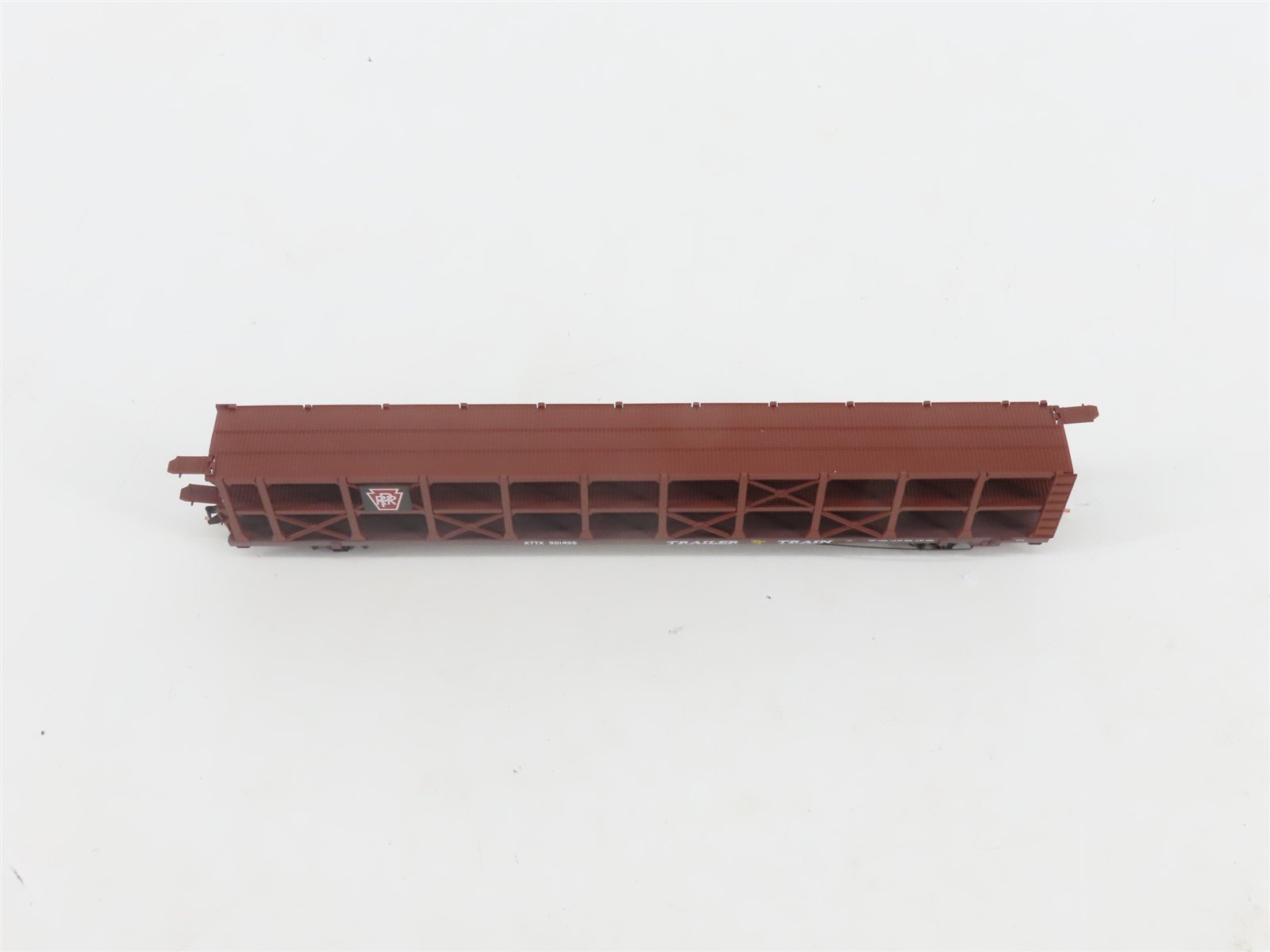 N Micro-Trains MTL 112030.1 KTTX PRR Pennsylvania 89' Open Auto Rack #901496
