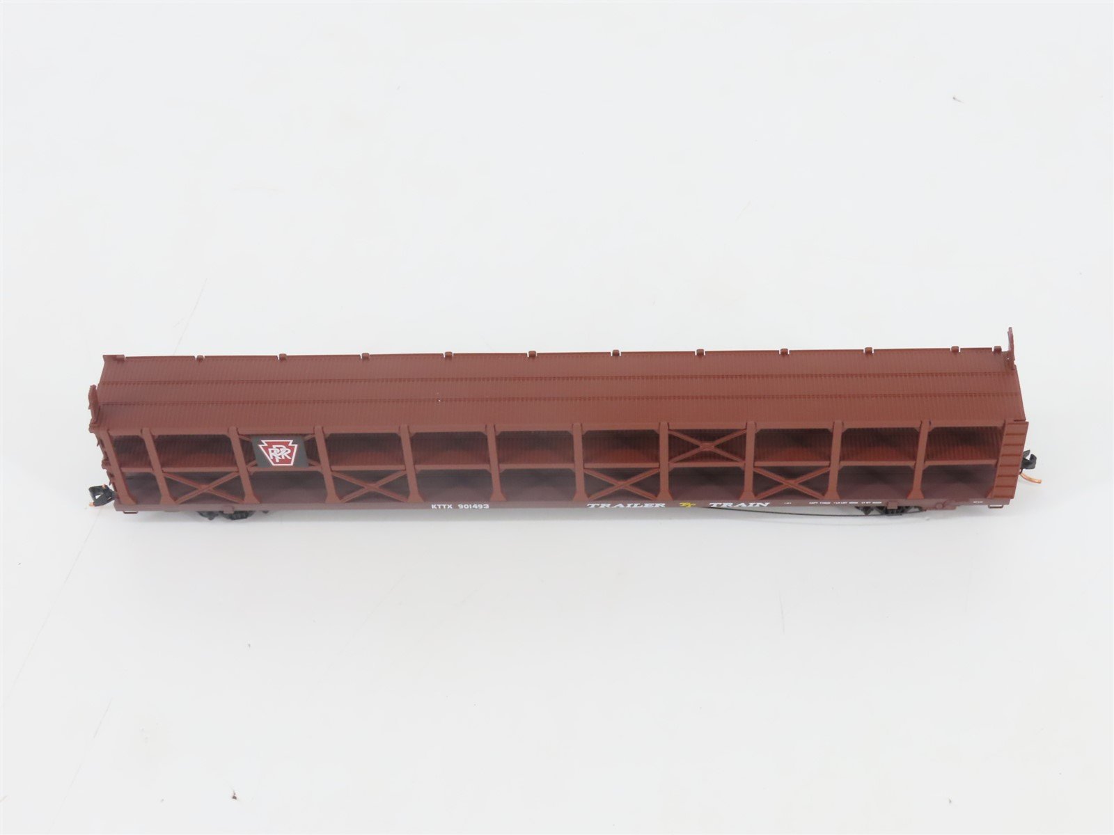 N Scale Micro-Trains MTL 112030.2 KTTX PRR Pennsylvania 89' Auto Rack #901493