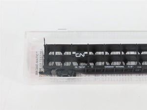 N Scale Micro-Trains MTL 112020 CN Canadian National 89' Open Auto Rack #700721