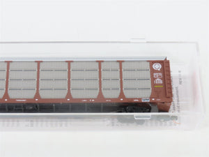 N Micro-Trains MTL 111010 ATSF Santa Fe 89' Tri-Level Closed Auto Rack #700276