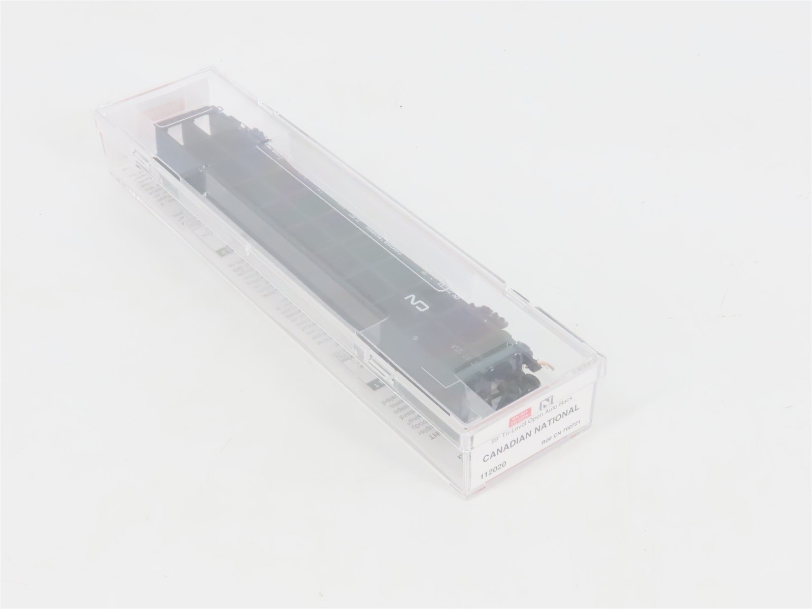 N Scale Micro-Trains MTL 112020 CN Canadian National 89' Open Auto Rack #700721
