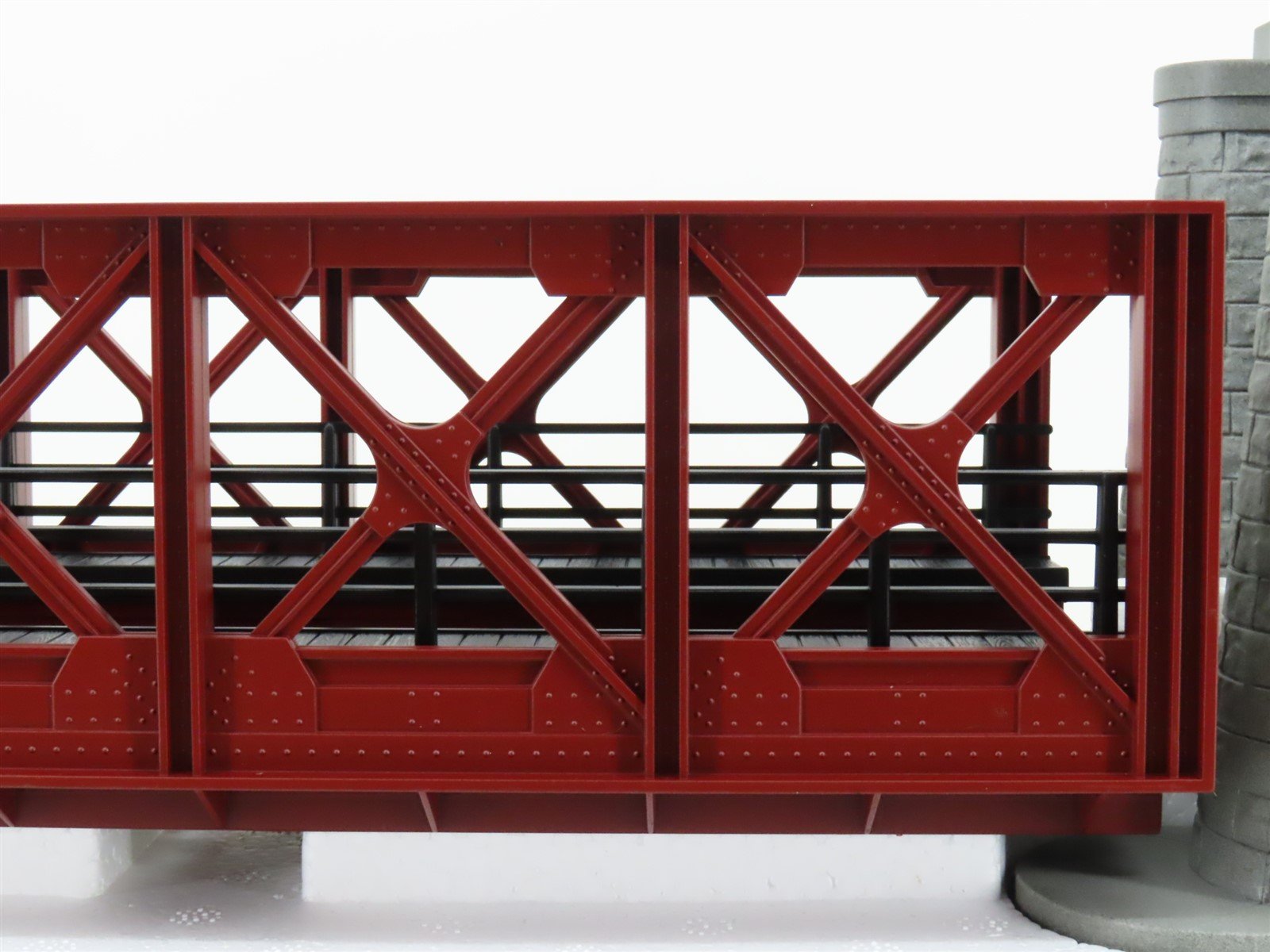 O 1/48 Scale MTH RailKing 40-1032 Rust Girder Bridge