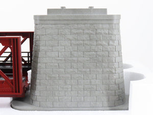 O 1/48 Scale MTH RailKing 40-1032 Rust Girder Bridge
