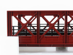 O 1/48 Scale MTH RailKing 40-1032 Rust Girder Bridge