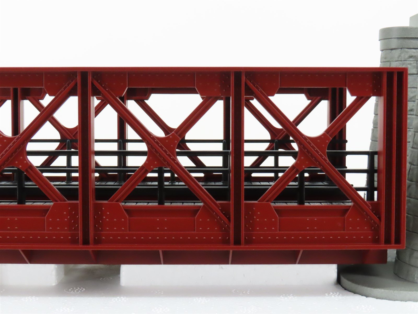 O 1/48 Scale MTH RailKing 40-1032 Rust Girder Bridge