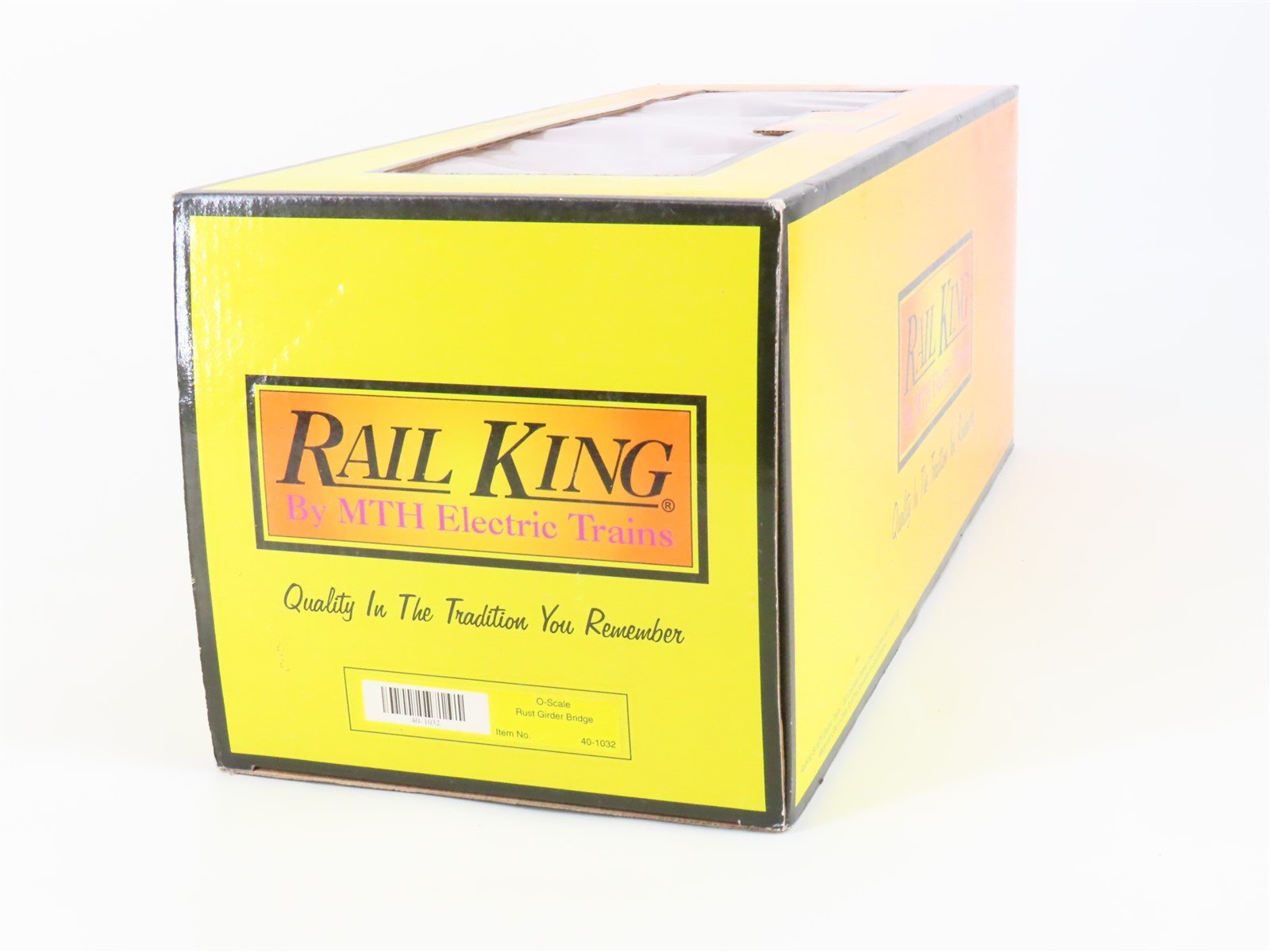 O 1/48 Scale MTH RailKing 40-1032 Rust Girder Bridge
