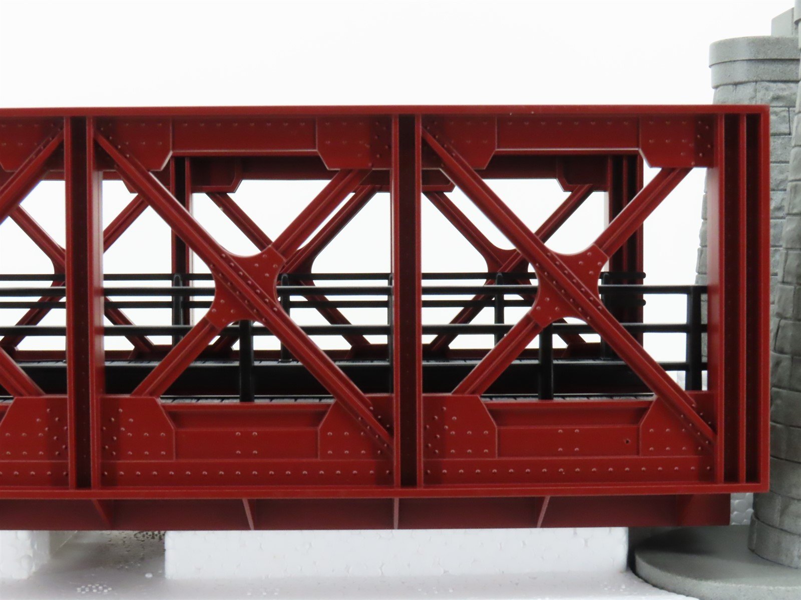 O 1/48 Scale MTH RailKing 40-1032 Rust Girder Bridge
