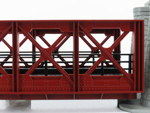 O 1/48 Scale MTH RailKing 40-1032 Rust Girder Bridge