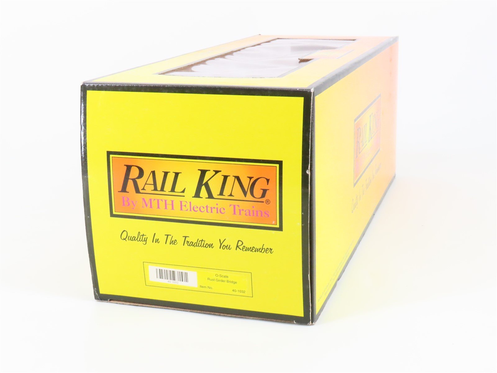 O 1/48 Scale MTH RailKing 40-1032 Rust Girder Bridge