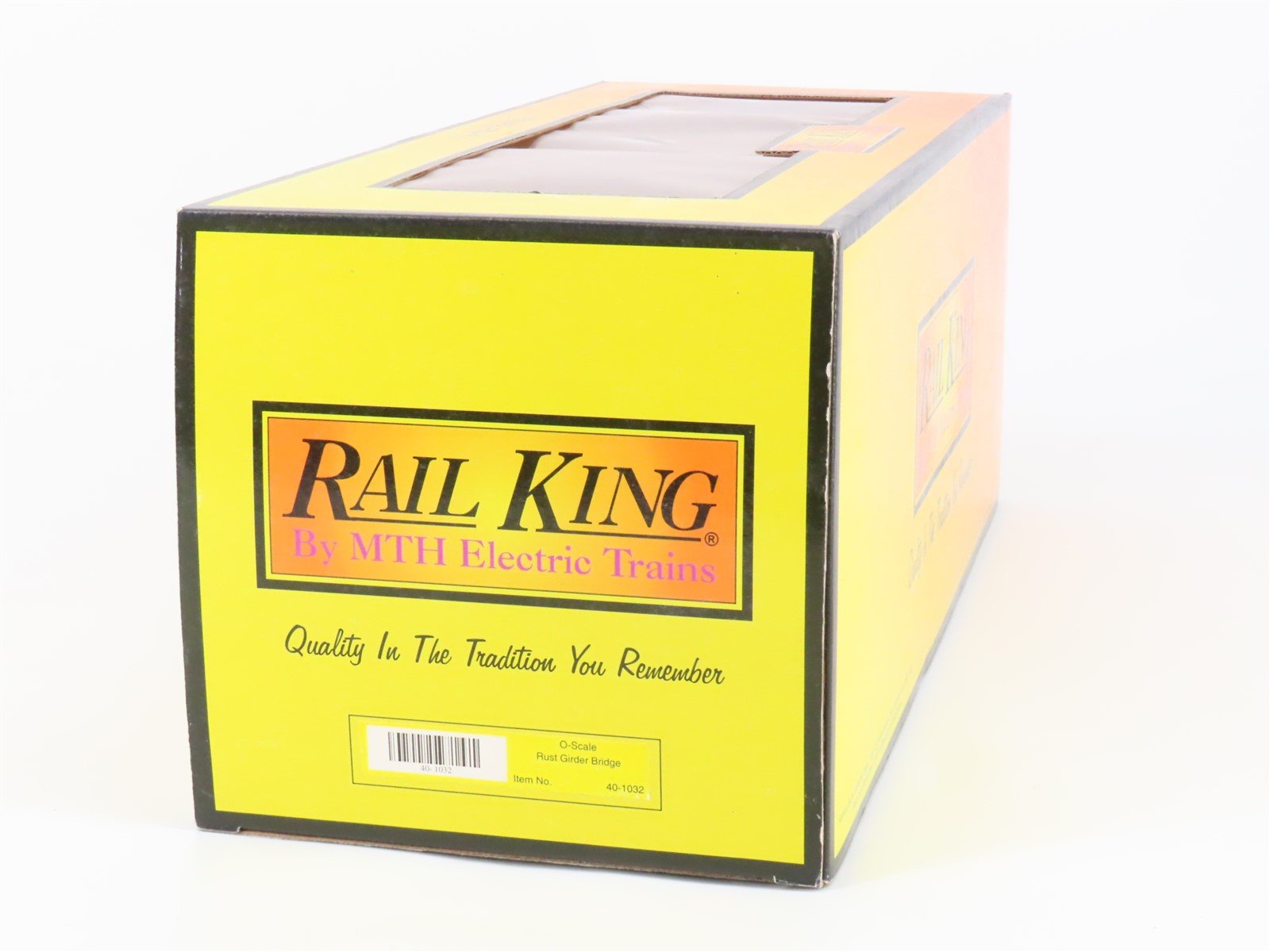 O 1/48 Scale MTH RailKing 40-1032 Rust Girder Bridge