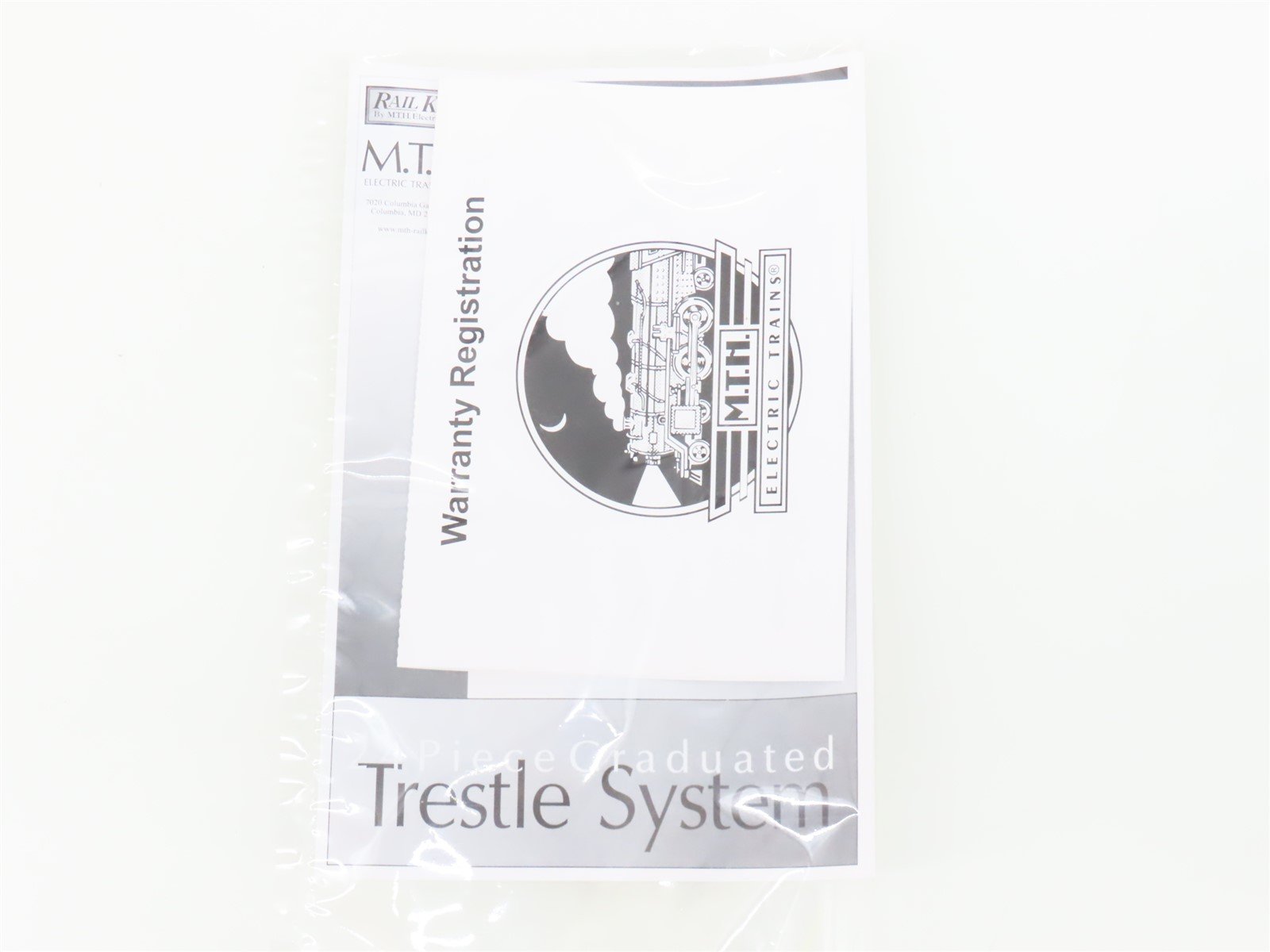 O 1/48 Scale MTH RailKing 40-1033 Graduated 24-Piece Trestle System