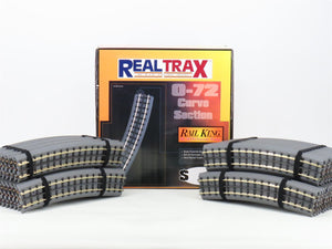 O Gauge 3-Rail MTH RailKing 40-1010 RealTrax O-72 Curved Track 34-Pack