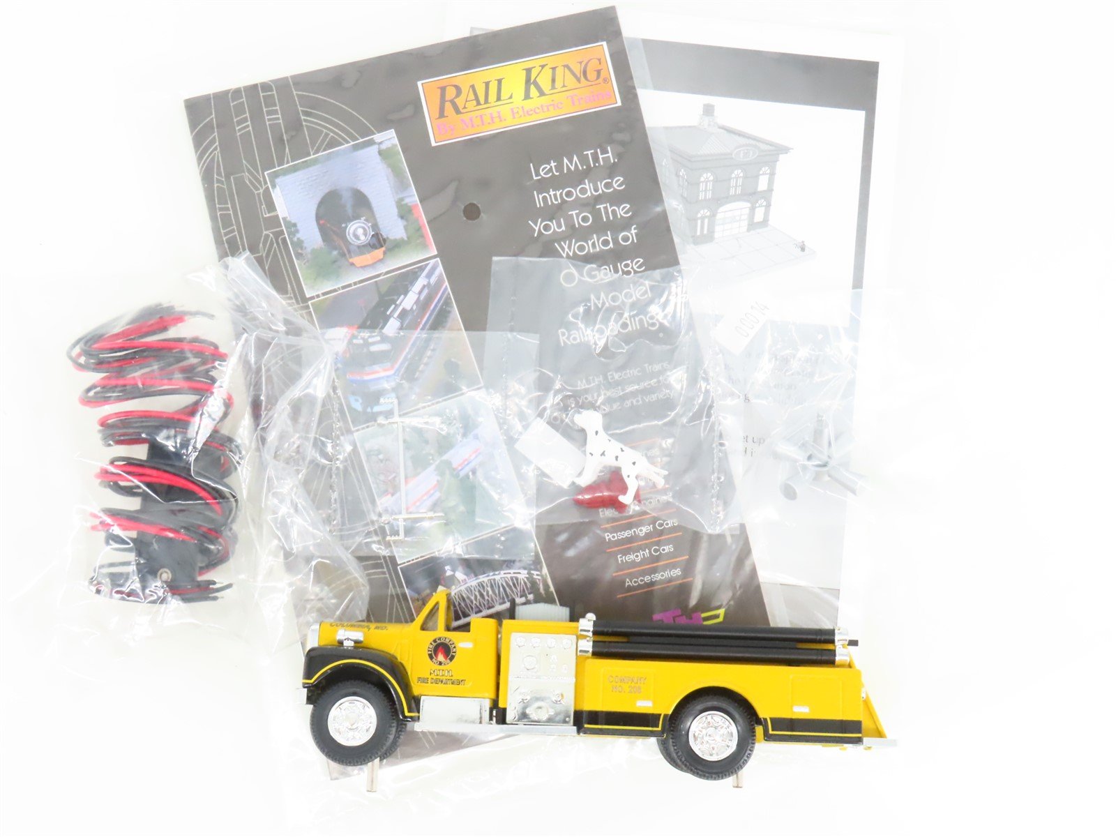 O Scale MTH Rail King 30-9112 Operating Fire House