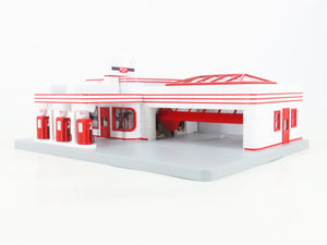 O Scale MTH Rail King 30-9106 ESSO Operating Gas Station