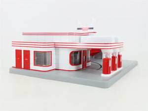 O Scale MTH Rail King 30-9106 ESSO Operating Gas Station