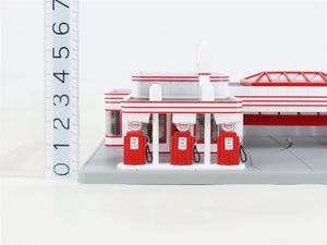 O Scale MTH Rail King 30-9106 ESSO Operating Gas Station
