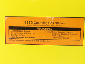 O Scale MTH Rail King 30-9106 ESSO Operating Gas Station