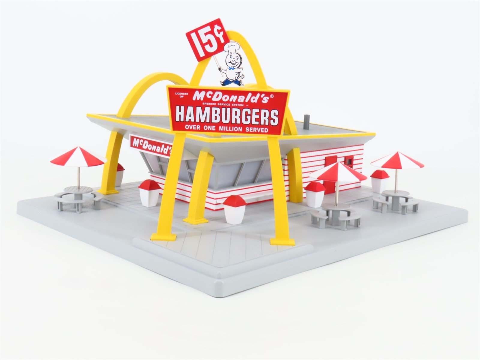 O Scale MTH Rail King 30-9034 Original McDonalds Restaurant