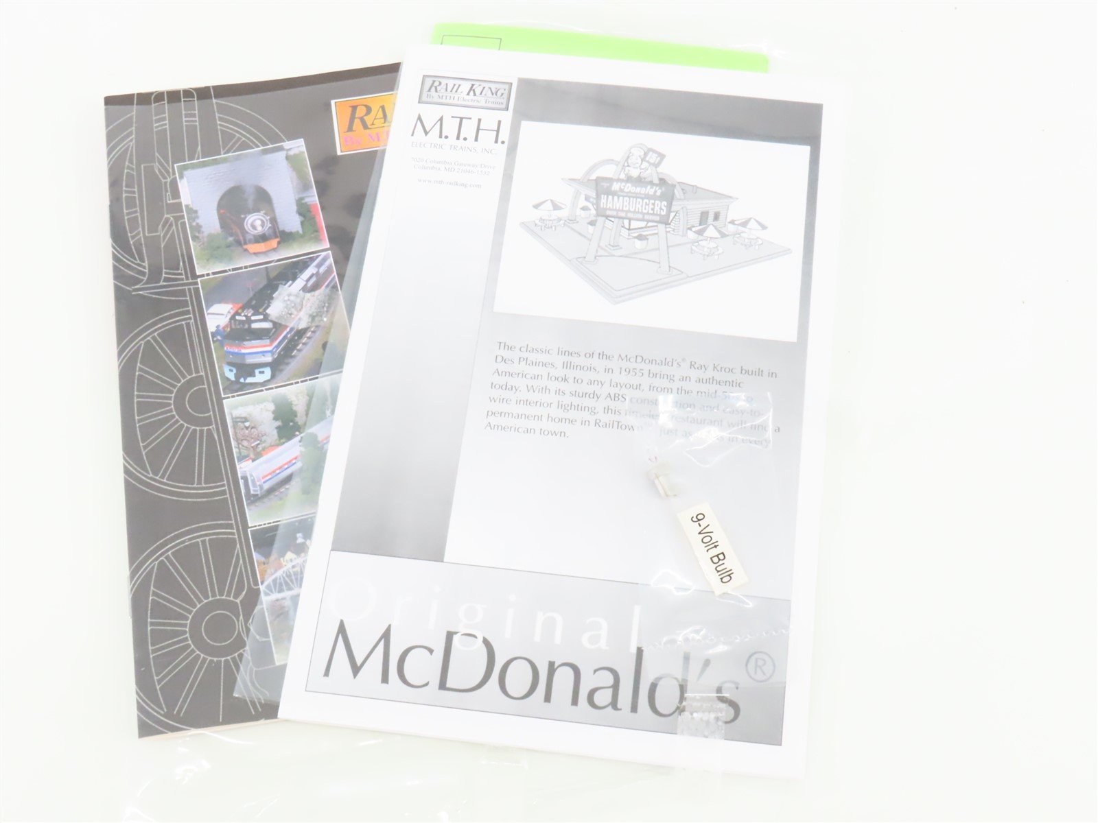 O Scale MTH Rail King 30-9034 Original McDonalds Restaurant