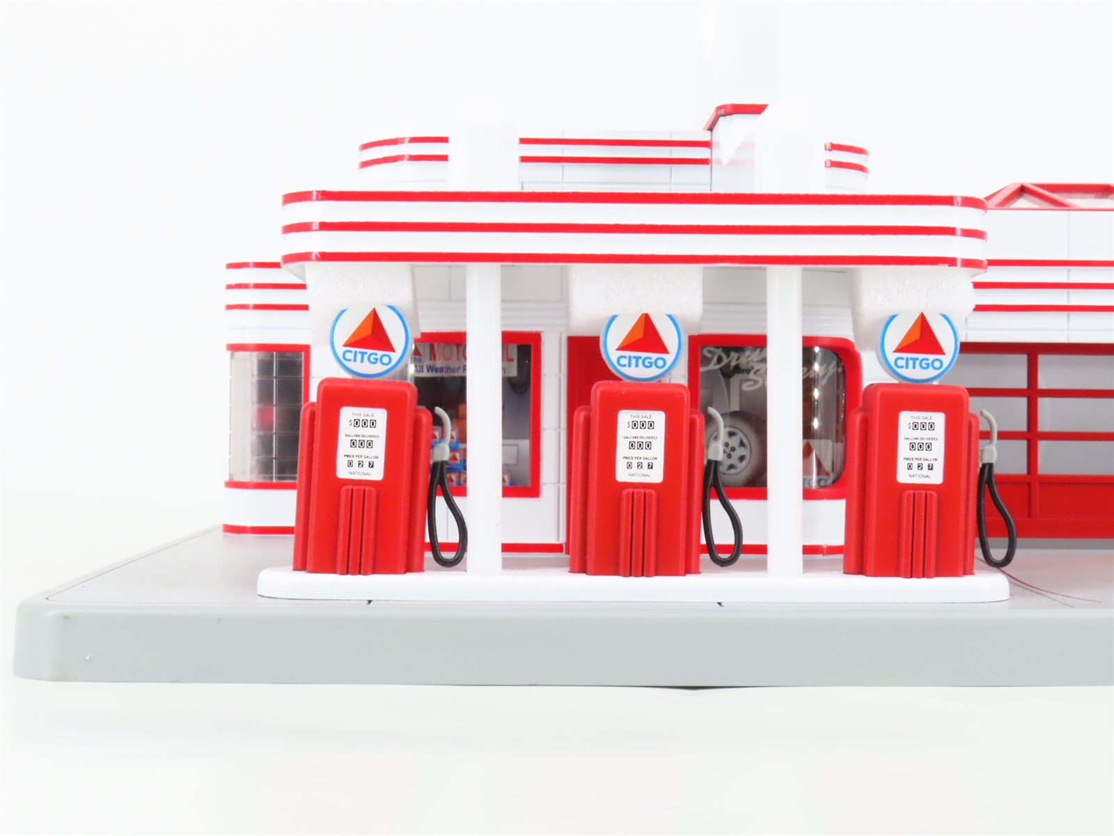O Scale MTH Rail King 30-9113 Citgo Operating Gas Station