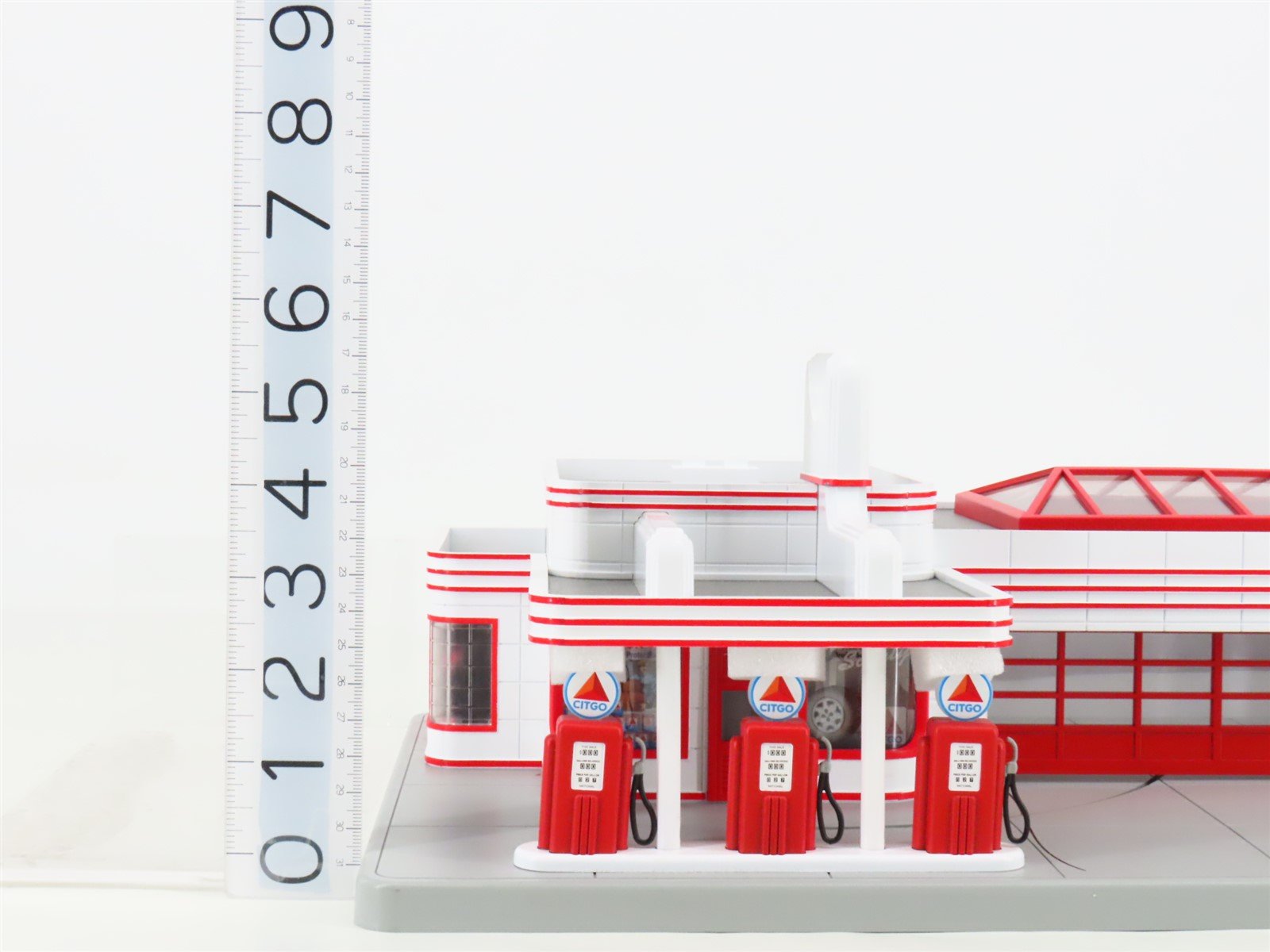 O Scale MTH Rail King 30-9113 Citgo Operating Gas Station