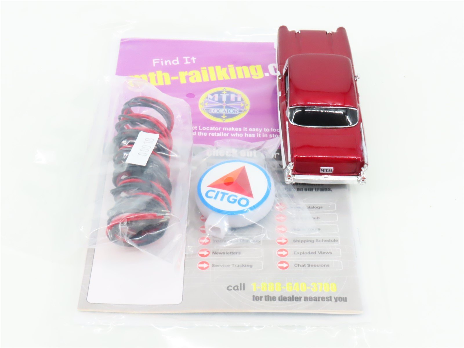 O Scale MTH Rail King 30-9113 Citgo Operating Gas Station