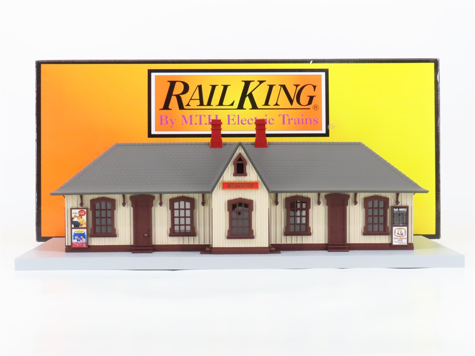 O Scale MTH Rail King 30-9051 Myerstown Passenger Station