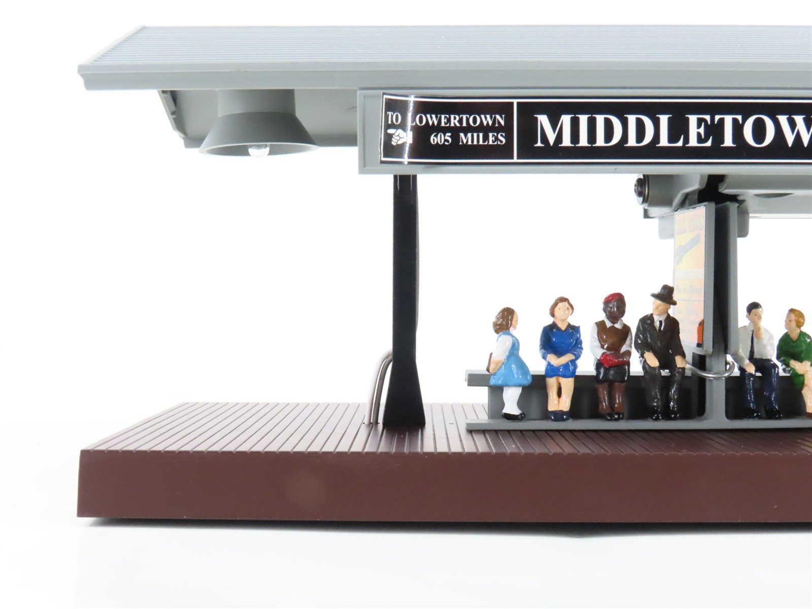 O Scale MTH Rail King 30-9107 Operating Passenger Station Platform