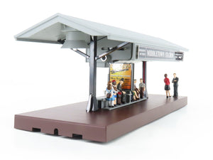 O Scale MTH Rail King 30-9107 Operating Passenger Station Platform