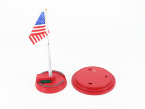O Scale MTH Rail King 30-9103 Operating American Flag