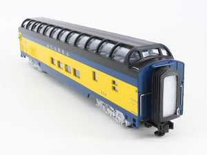 O Gauge 3-Rail MTH 20-6718 ARR Alaska 70' Full Vista Dome Passenger Car #506