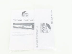 O Gauge 3-Rail MTH 20-6718 ARR Alaska 70' Full Vista Dome Passenger Car #506