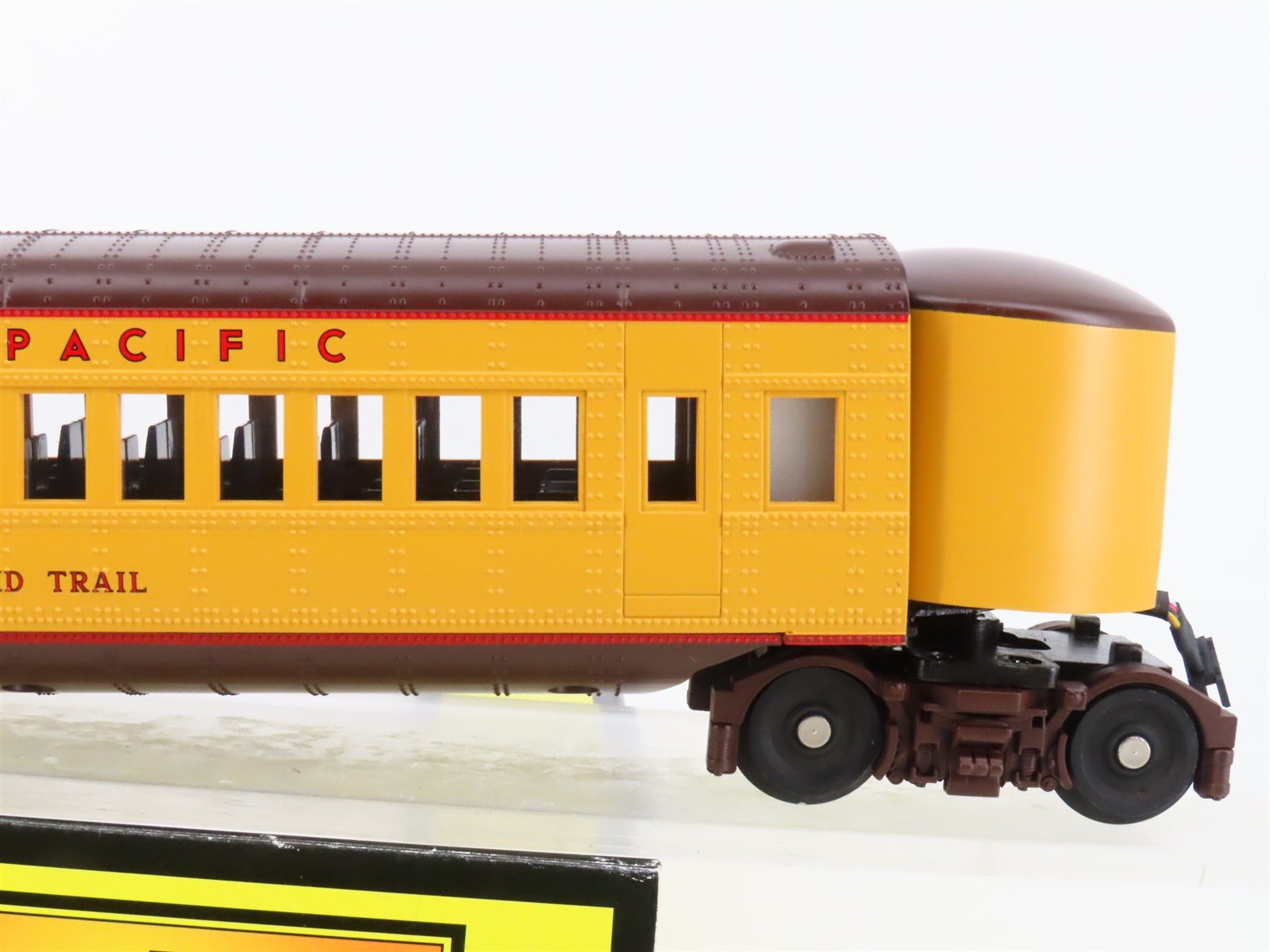 O Gauge 3-Rail MTH 30-6158 UP Union Pacific M10000 Passenger Car Overland Trail