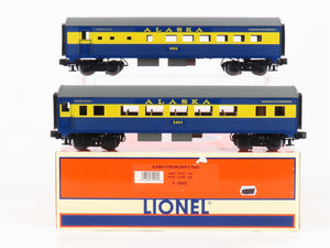 O Gauge 3-Rail Lionel 6-39053 ARR Alaska Streamliner Passenger 2-Car Pack