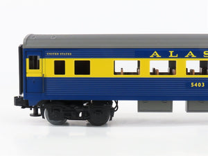 O Gauge 3-Rail Lionel 6-39053 ARR Alaska Streamliner Passenger 2-Car Pack
