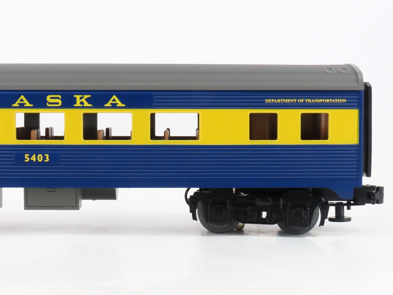 O Gauge 3-Rail Lionel 6-39053 ARR Alaska Streamliner Passenger 2-Car Pack