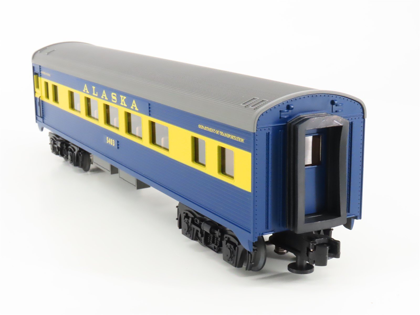O Gauge 3-Rail Lionel 6-39053 ARR Alaska Streamliner Passenger 2-Car Pack