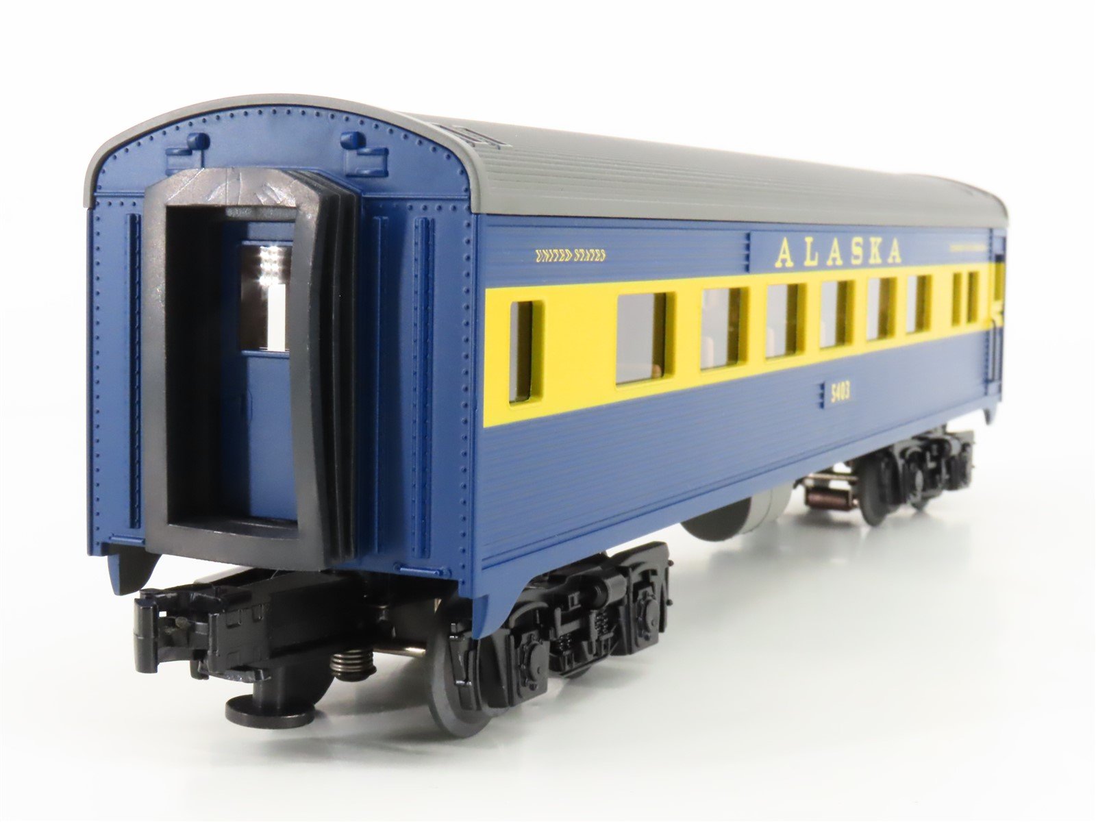 O Gauge 3-Rail Lionel 6-39053 ARR Alaska Streamliner Passenger 2-Car Pack
