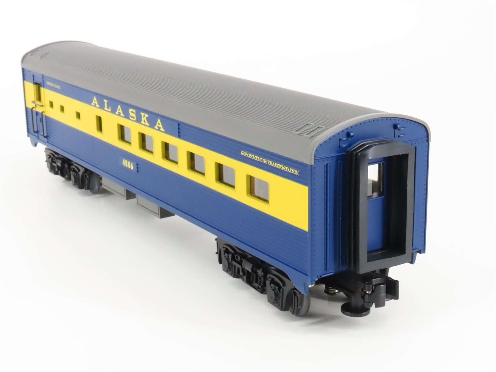 O Gauge 3-Rail Lionel 6-39053 ARR Alaska Streamliner Passenger 2-Car Pack