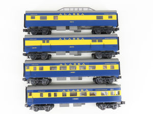 O Gauge 3-Rail Lionel 6-29041 ARR Alaska Streamliner Passenger 4-Car Set