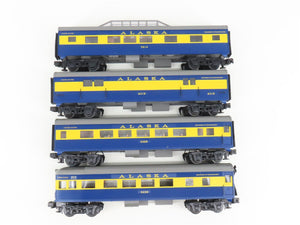 O Gauge 3-Rail Lionel 6-29041 ARR Alaska Streamliner Passenger 4-Car Set