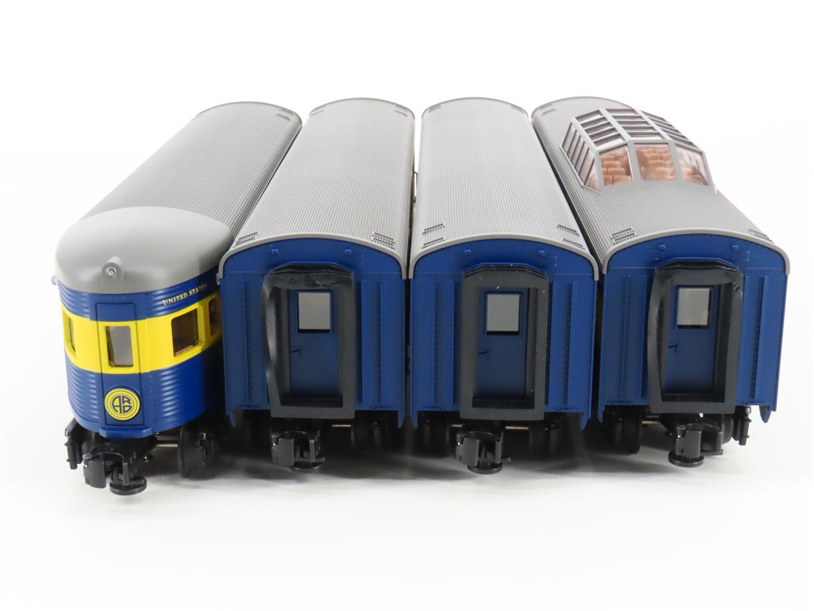 O Gauge 3-Rail Lionel 6-29041 ARR Alaska Streamliner Passenger 4-Car Set