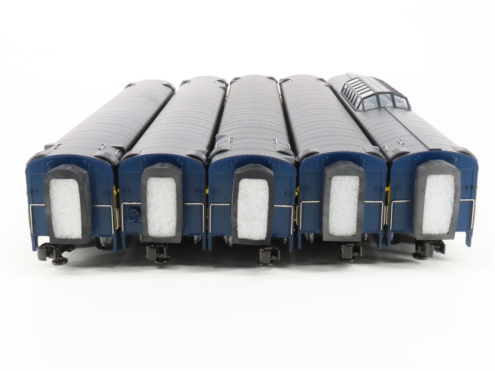 O Gauge 3-Rail MTH 20-6518 ARR Alaska 70' Streamlined Passenger 5-Car Set
