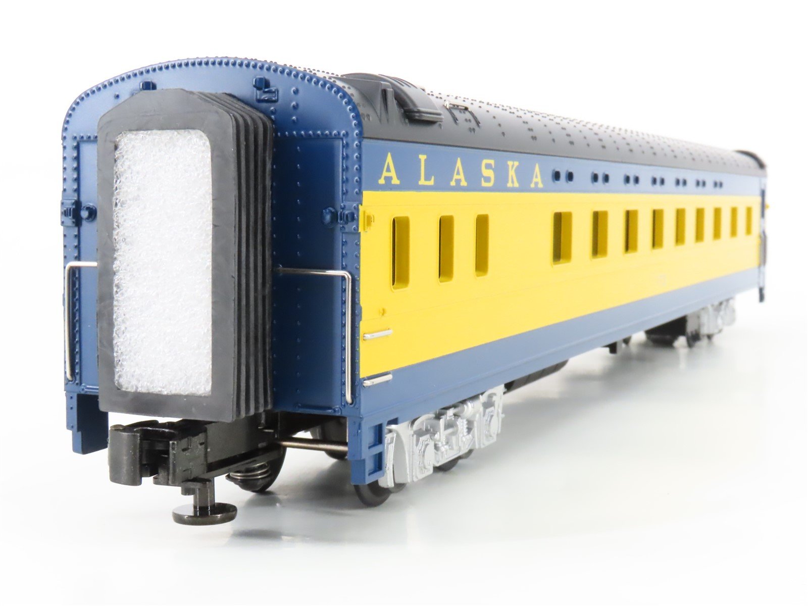 O Gauge 3-Rail MTH 20-6618 ARR Alaska 70' Streamlined Passenger 2-Car Set