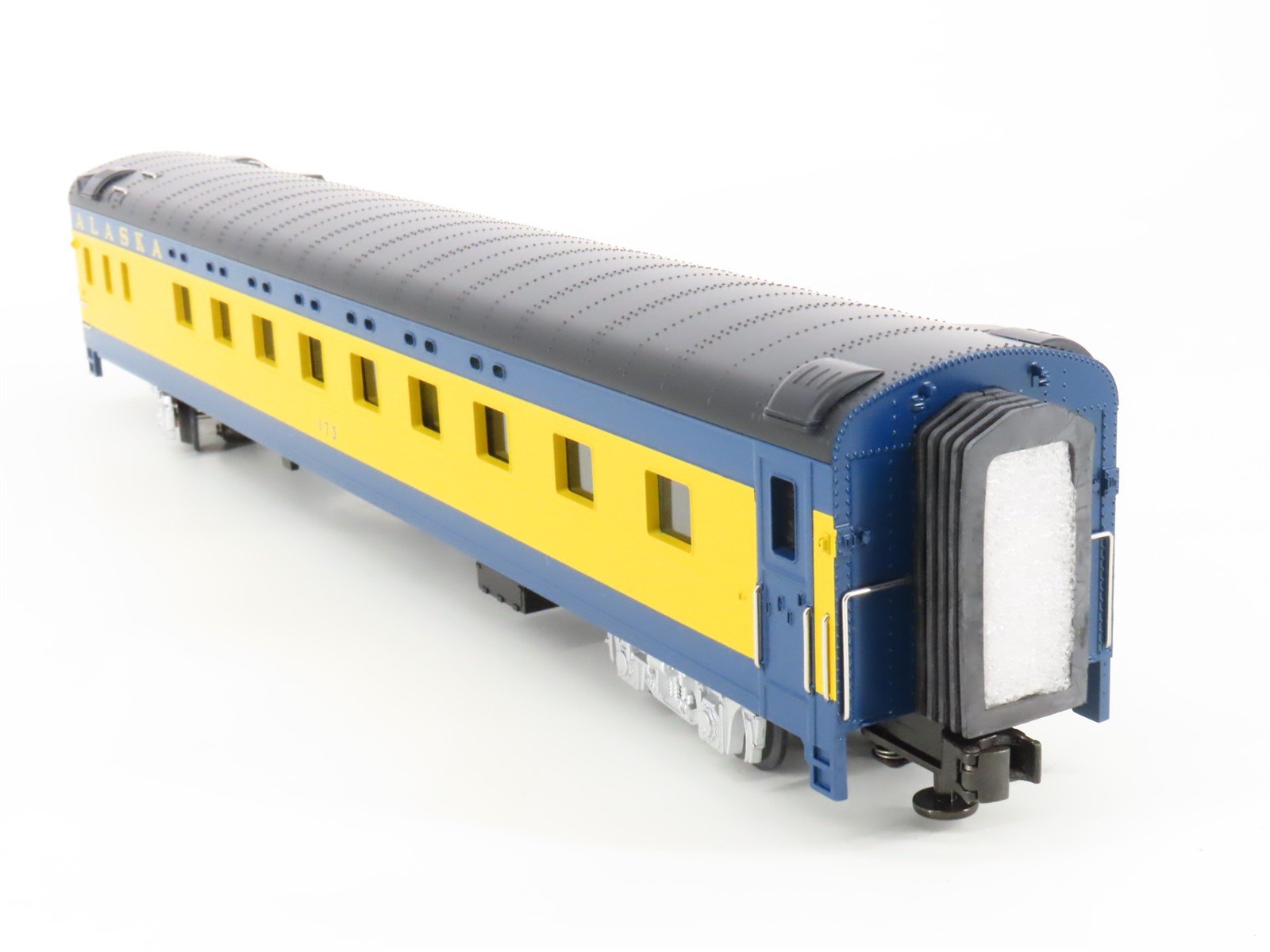 O Gauge 3-Rail MTH 20-6618 ARR Alaska 70' Streamlined Passenger 2-Car Set
