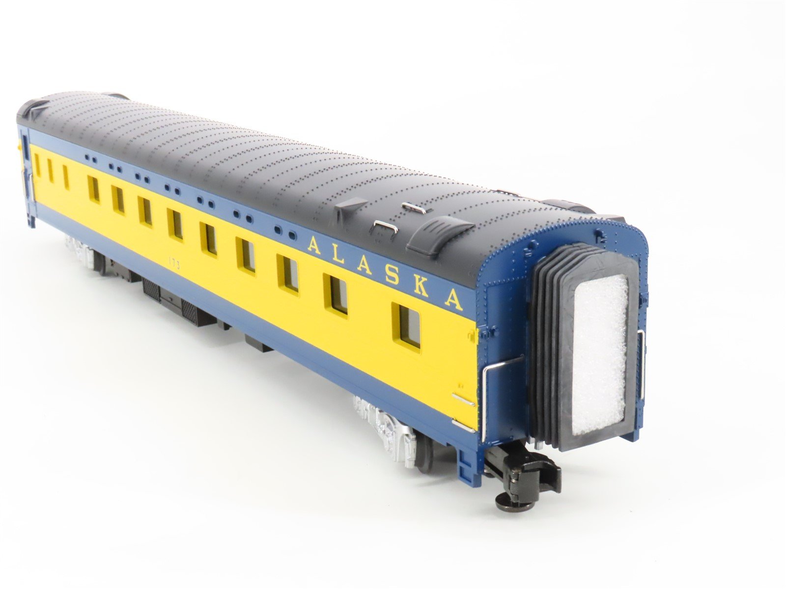 O Gauge 3-Rail MTH 20-6618 ARR Alaska 70' Streamlined Passenger 2-Car Set