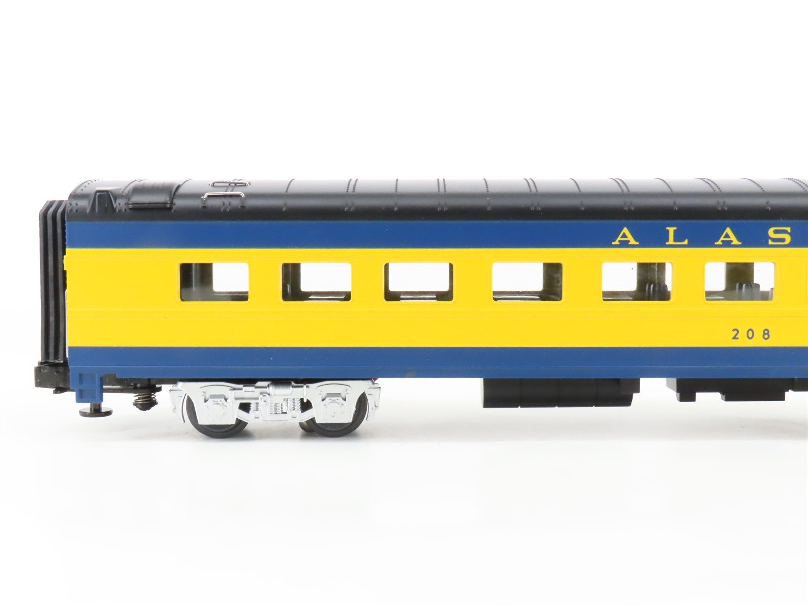 O Gauge 3-Rail MTH 20-6618 ARR Alaska 70' Streamlined Passenger 2-Car Set