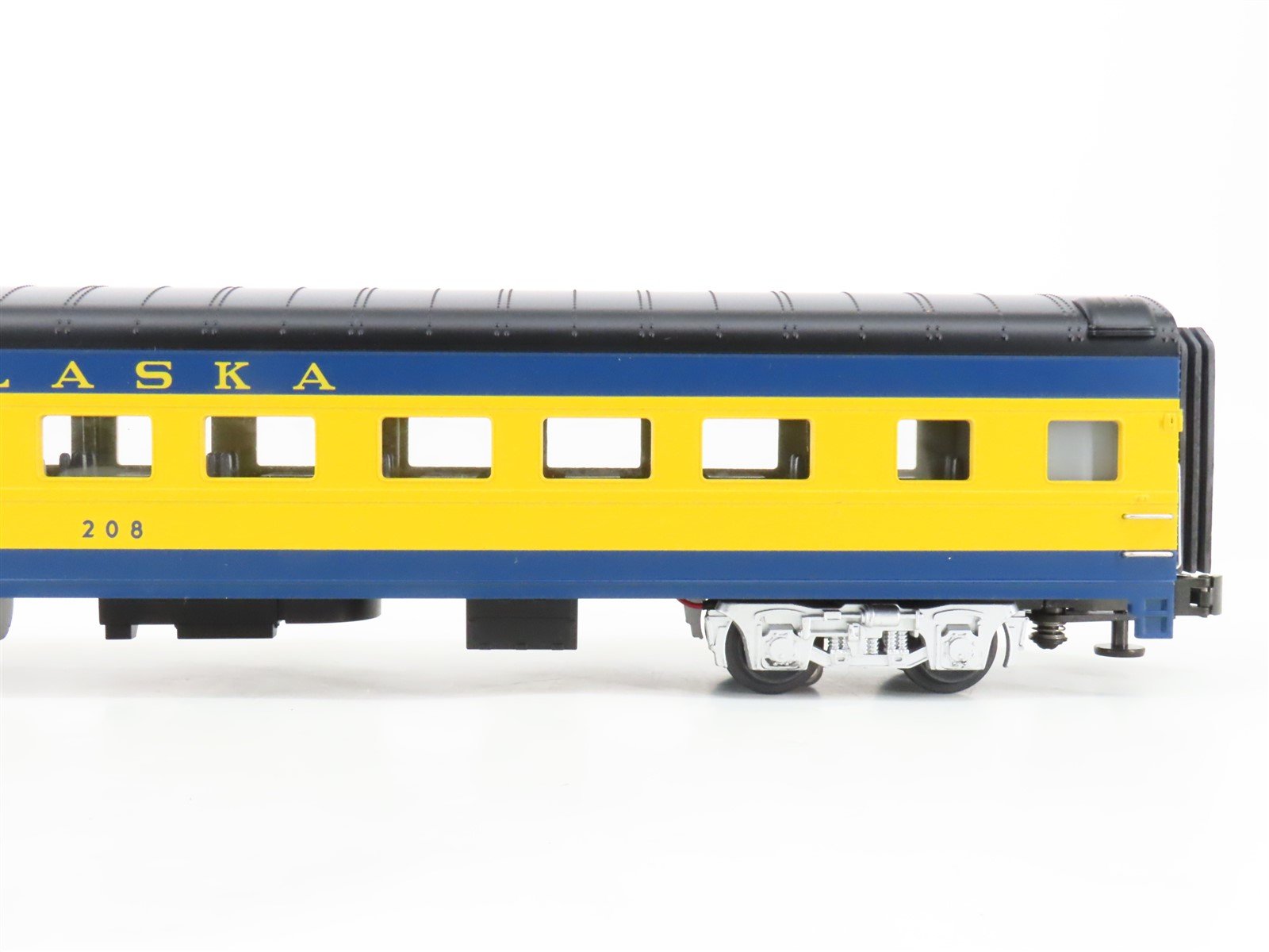 O Gauge 3-Rail MTH 20-6618 ARR Alaska 70' Streamlined Passenger 2-Car Set